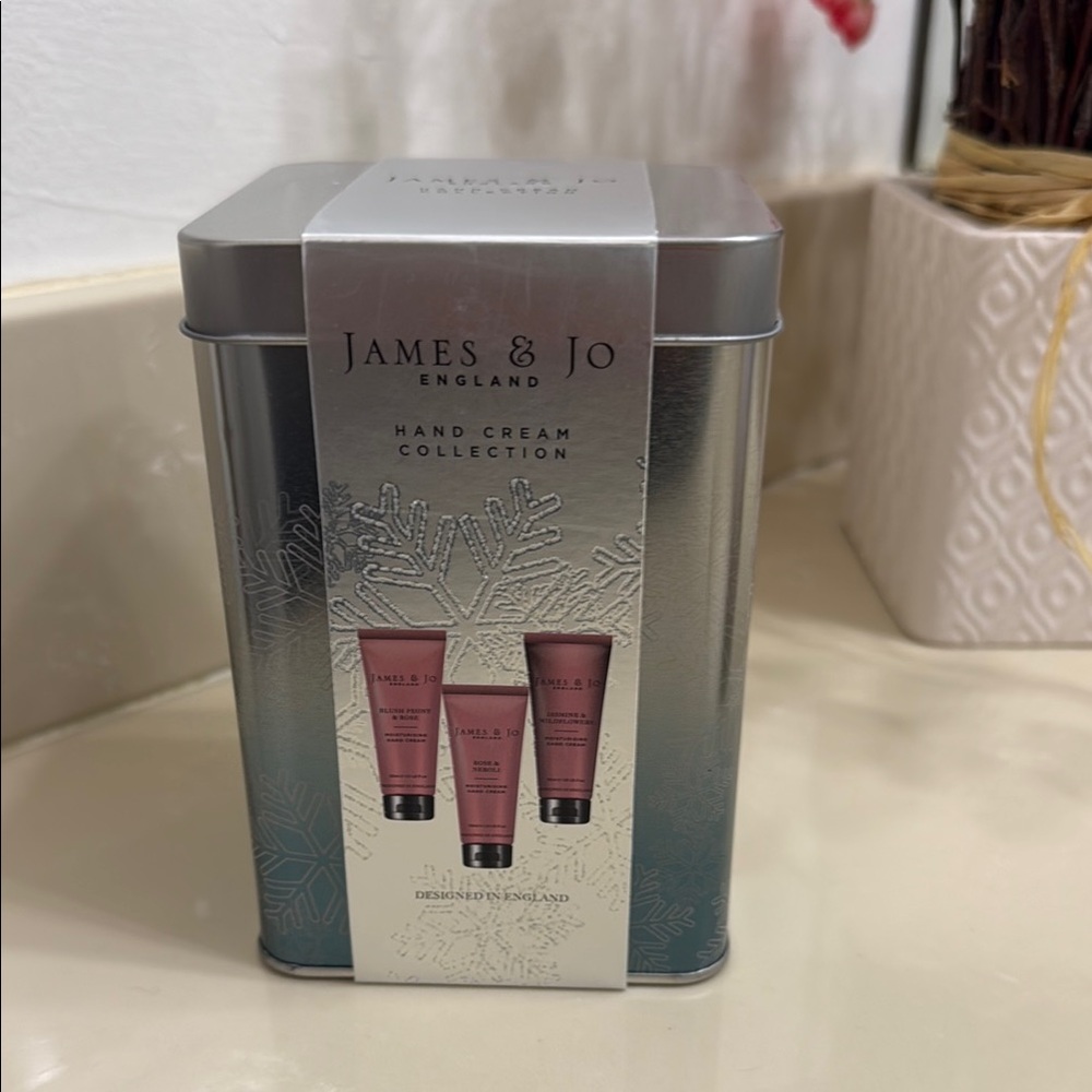 James & Jo Hand Cream Collection - Silver and Pink